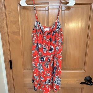 Red romper NWT